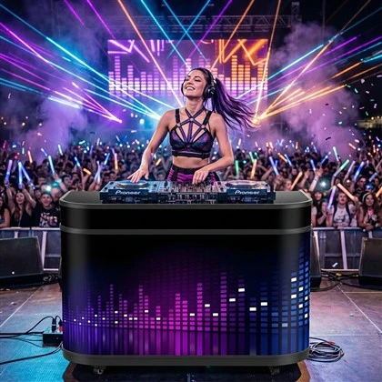 דוכן Led-dj-